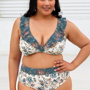 Floral Print Bikini Set NWT